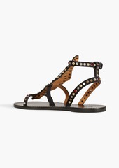 Isabel Marant - Jenada studded suede sandals - Black - EU 36