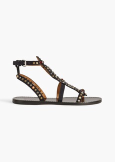 Isabel Marant - Jenada studded suede sandals - Black - EU 36
