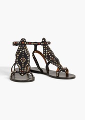 Isabel Marant - Jenada studded suede sandals - Black - EU 36