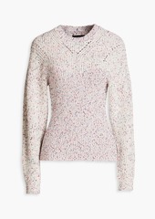 Isabel Marant - Donegal ribbed-knit sweater - Purple - FR 36