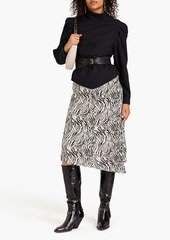 Isabel Marant - Kespera cotton-poplin blouse - Black - FR 40