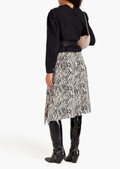 Isabel Marant - Kespera cotton-poplin blouse - Black - FR 34