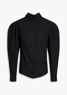 Isabel Marant - Kespera cotton-poplin blouse - Black - FR 34