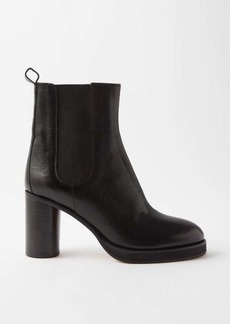Isabel Marant - Lalix Leather Chelsea Boots - Womens - Black