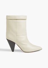 Isabel Marant - Luido leather ankle boots - White - EU 36