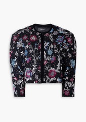 Isabel Marant - Marjoya embellished velvet jacket - Black - FR 34