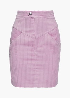 Isabel Marant - Marsh corduroy mini skirt - Purple - FR 42
