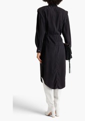 Isabel Marant - Naveen Lyocell-twill midi shirt dress - Gray - FR 34