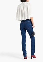 Isabel Marant - Nominic high-rise slim-leg jeans - Blue - FR 34