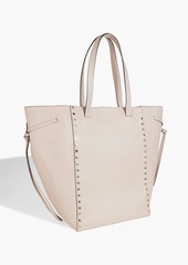 Isabel Marant - Oskan studded pebbled-leather tote - Pink - OneSize