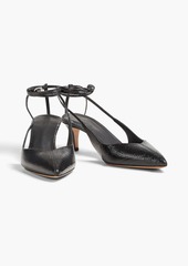 Isabel Marant - Pesar snake-effect leather pumps - Black - EU 36