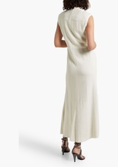 Isabel Marant - Rabea cutout crinkled-crepe midi dress - White - FR 40