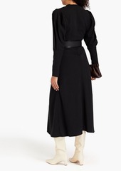 Isabel Marant - Silabi Lyocell-blend crepe midi dress - Black - FR 34