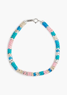 Isabel Marant - Silver-tone beaded necklace - Blue - OneSize