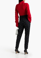 Isabel Marant - Studded high-rise tapered jeans - Black - FR 42