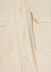 Isabel Marant - Tacaia cropped silk-twill jumpsuit - White - FR 34