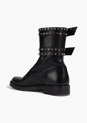 Isabel Marant - Teylon buckled studded leather combat boots - Black - EU 36