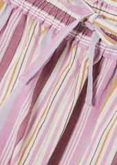 Isabel Marant - Thalia striped cotton-voile shorts - Pink - FR 40