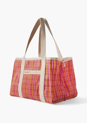 Isabel Marant - Warden striped canvas tote - Pink - OneSize