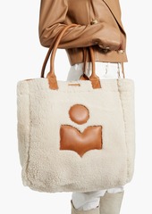 Isabel Marant - Yenky shearling tote - White - OneSize