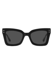 Isabel Marant 52mm Flared Rectangular Sunglasses
