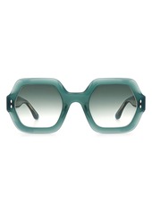 Isabel Marant 52mm Sunglasses in Green at Nordstrom Rack