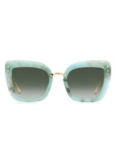 Isabel Marant 53mm Gradient Cat Eye Sunglasses in Green Nmrb Gd at Nordstrom Rack
