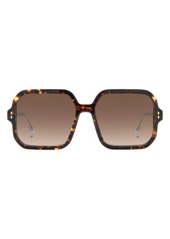Isabel Marant 57mm Gradient Square Sunglasses