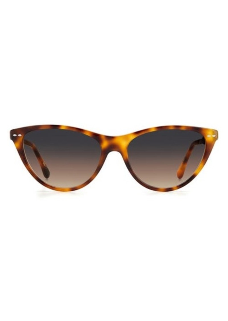 Isabel Marant 58mm Gradient Cat Eye Sunglasses