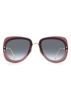Isabel Marant 62mm Aviator Sunglasses in Gold Brgn /Grey Shaded at Nordstrom