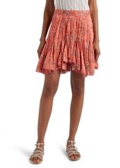 Isabel Marant Anael Floral Cotton & Silk Chiffon Skirt