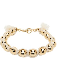 Isabel Marant Beige & Gold Bonni Bracelet