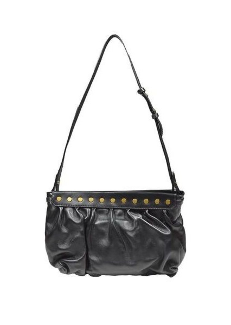 ISABEL MARANT Black leather medium Luz clutch bag Isabel Marant