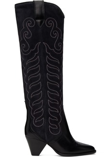 Isabel Marant Black Leila Boots