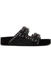 Isabel Marant Black Lennyo Sandals