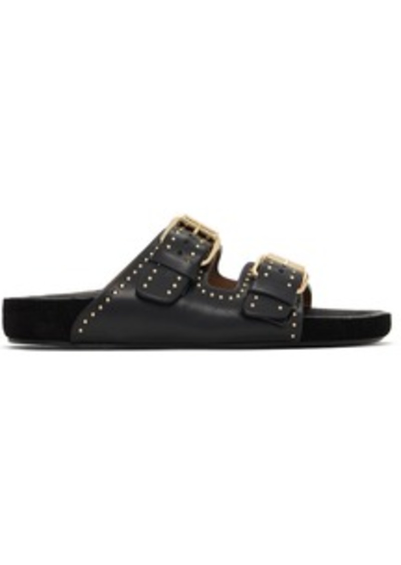 Isabel Marant Black Lennyo Sandals