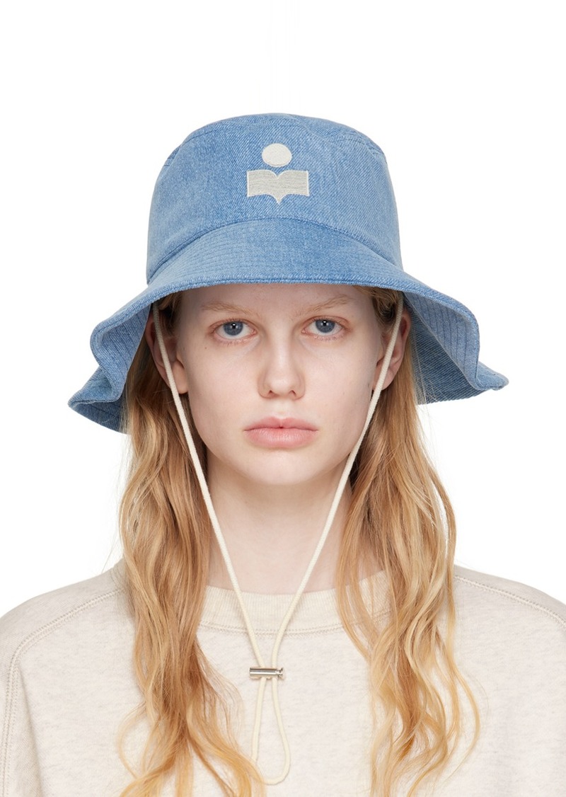 Isabel Marant Blue Delya Bucket Hat