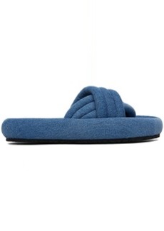 Isabel Marant Blue Niloo Flat Sandals