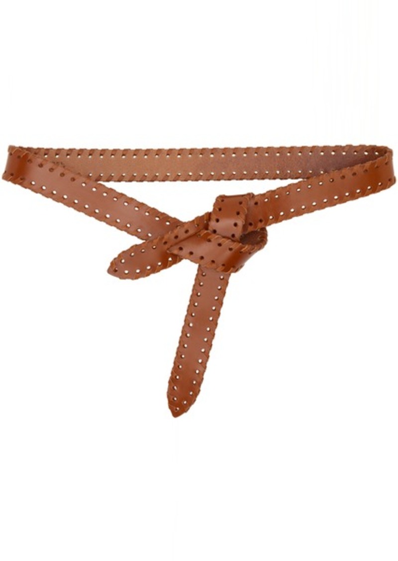 Isabel Marant Brown Braided Lecce Belt