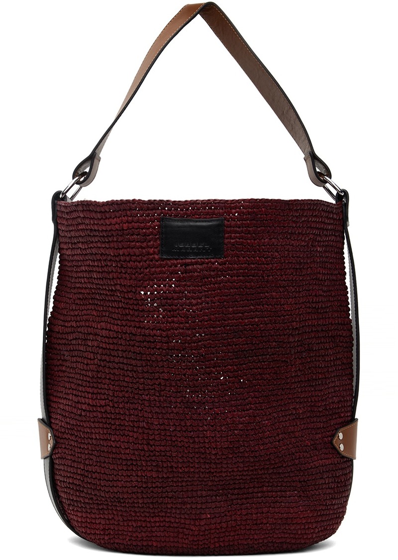 Isabel Marant Burgundy Bayia Tote