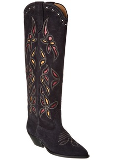 Isabel Marant Denvee Suede Knee-High Boot