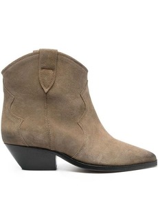 ISABEL MARANT Dewina leather ankle boots
