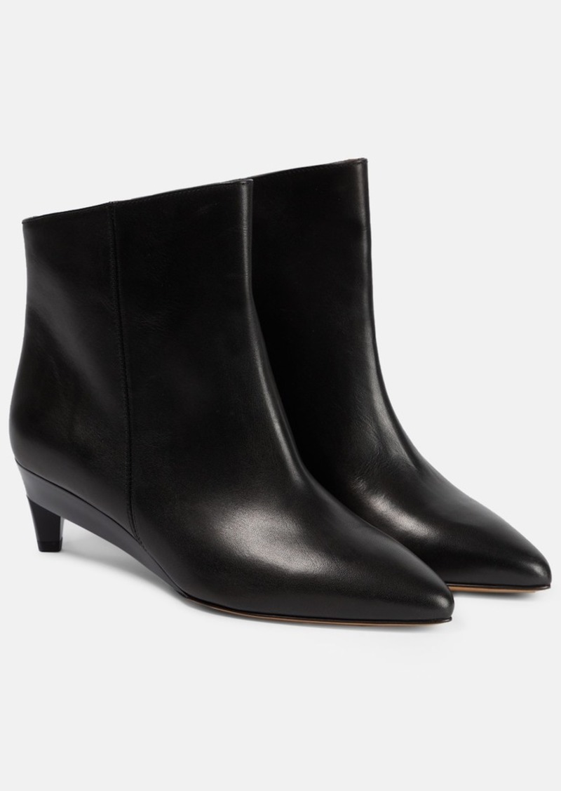 Isabel Marant Deyan leather ankle boots