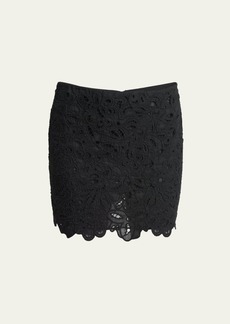 Isabel Marant Dina Lace Mini Skirt