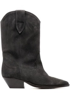 ISABEL MARANT Duerto leather ankle boots