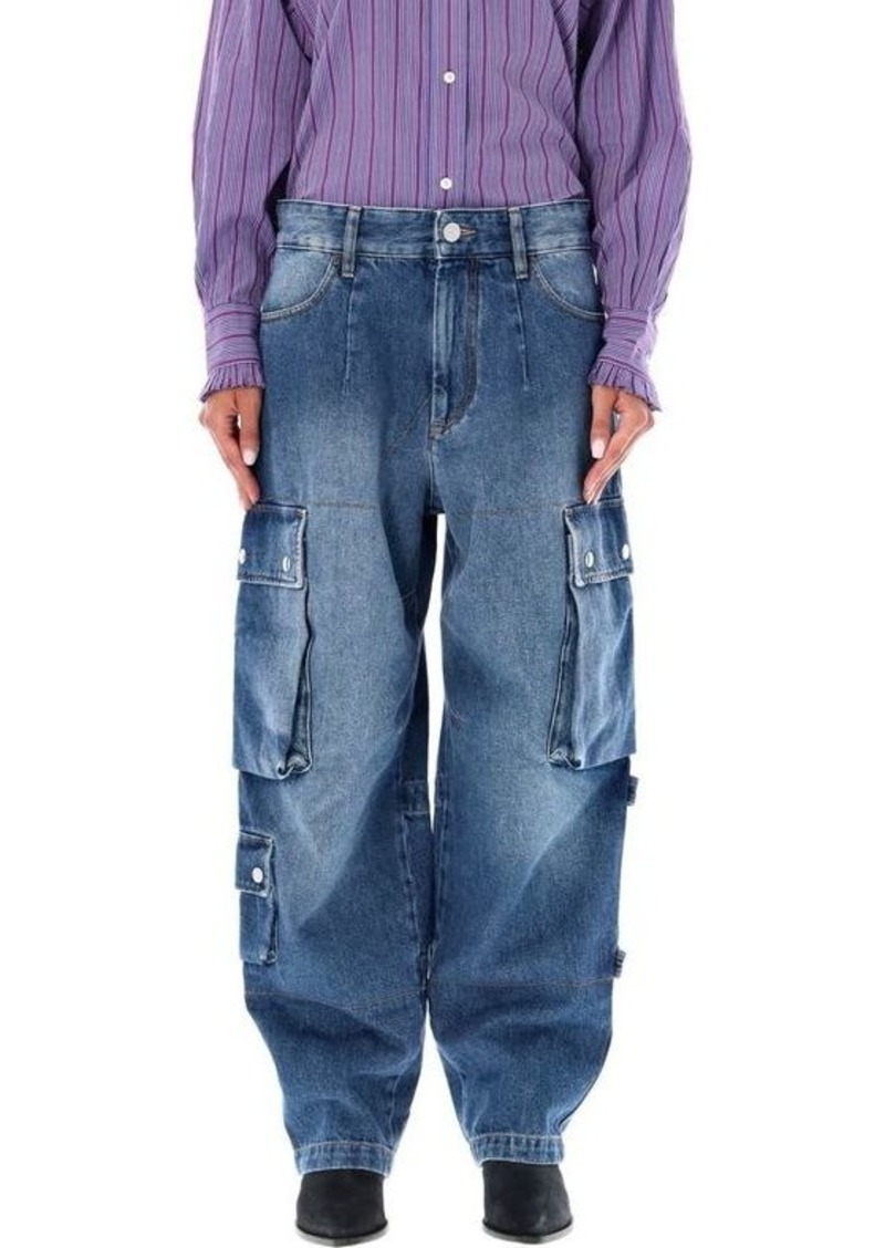 ISABEL MARANT Elore cargo jeans