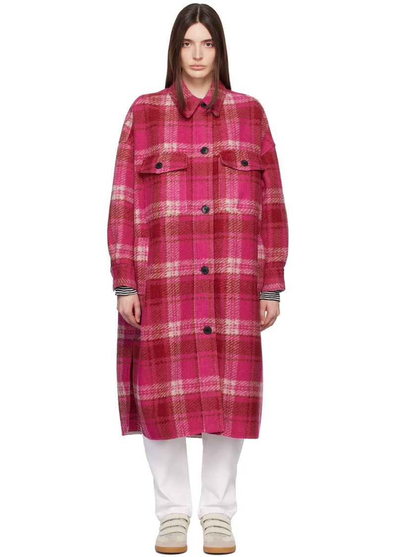 Isabel Marant Etoile Pink Fontizi Coat