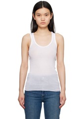 Isabel Marant Etoile White Louisa Tank Top