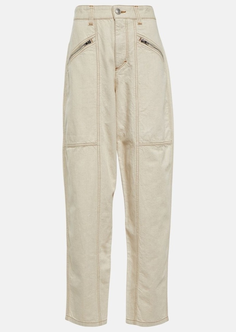 Isabel Marant Fanny barrel-leg jeans