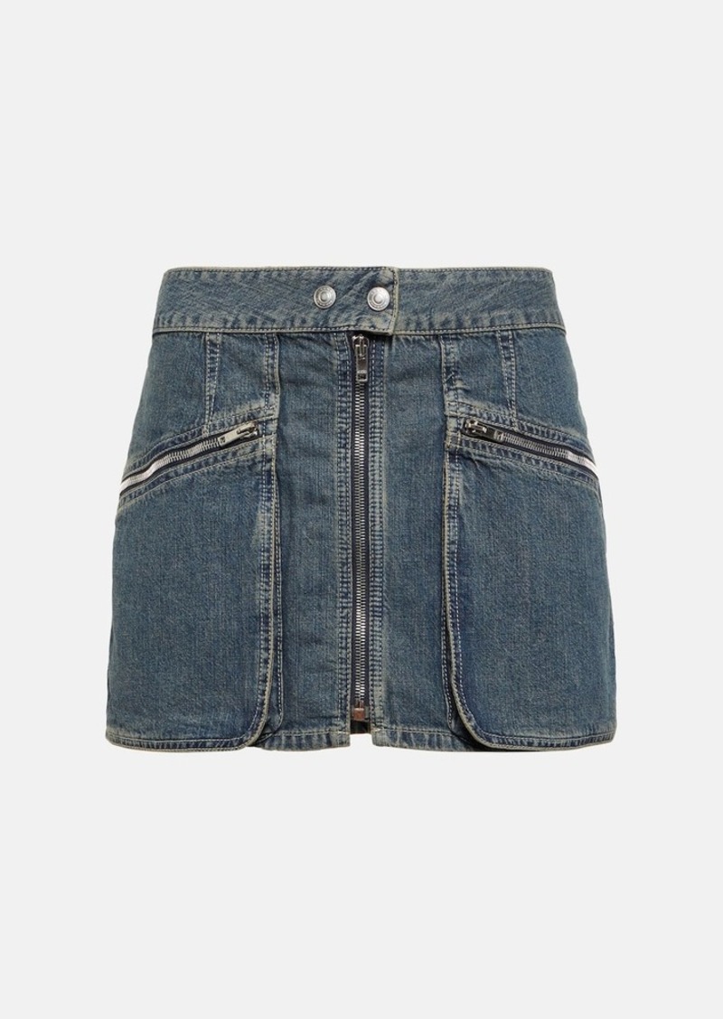 Isabel Marant Fatsia denim miniskirt